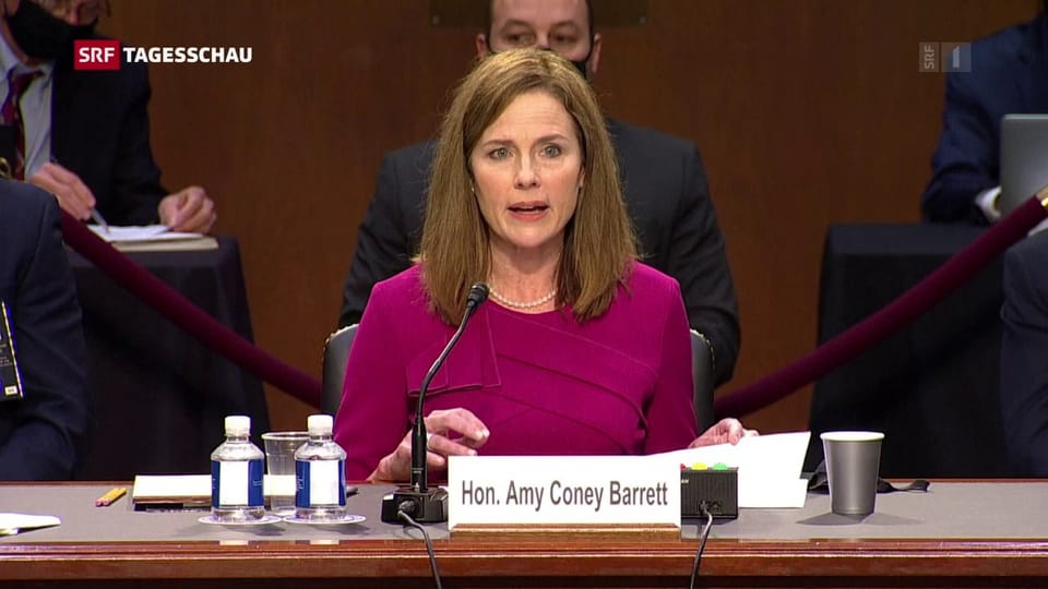 Aus dem Archiv:  Anhörungen von Amy Coney Barrett im Senat