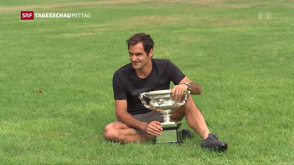 Roger Federer präsentiert «Norman»