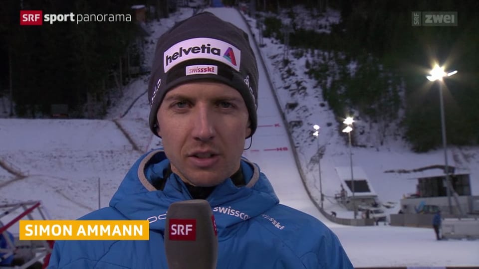 Skispringen: Interview mit Simon Ammann