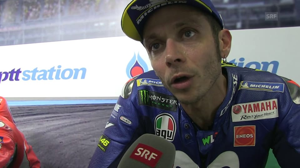 Rossi: «Die erste Startreihe ist sehr wichtig» (ital.)