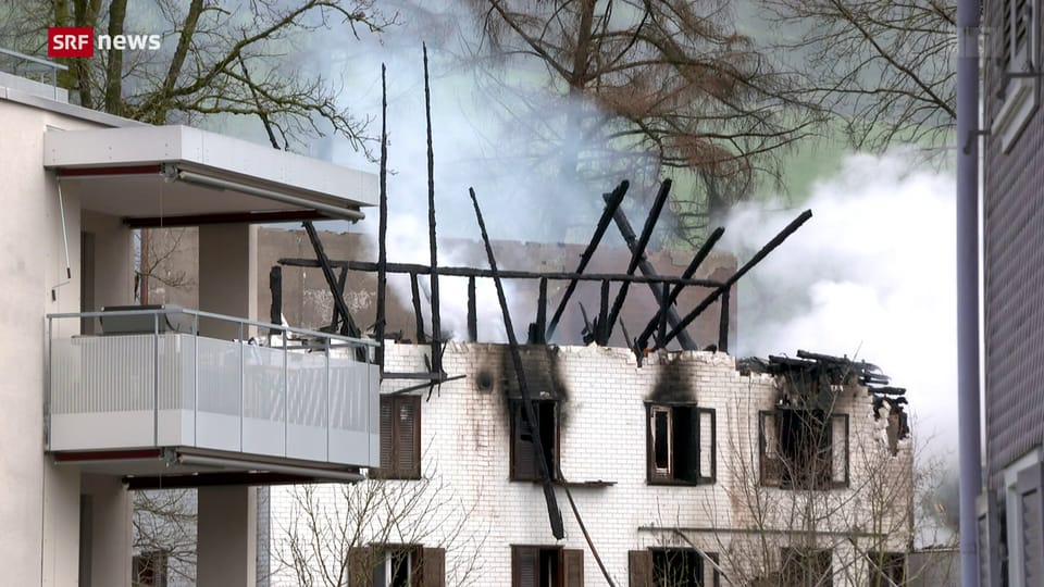 Aus dem Archiv: Brand in Pfaffnau kostet zwei Menschen das Leben