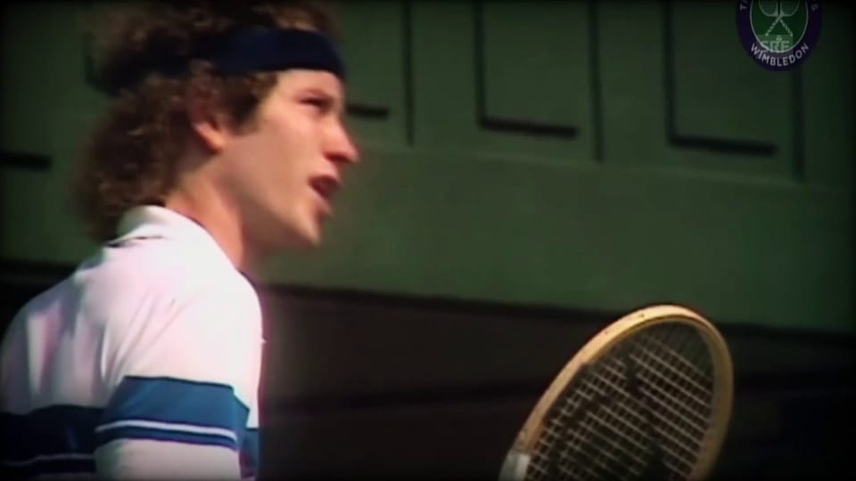 McEnroes legendärer Wutanfall in Wimbledon