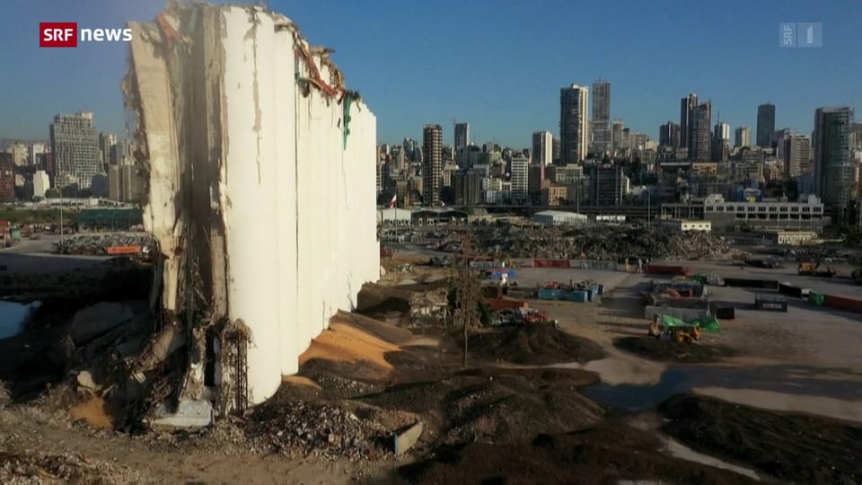 Ein Jahr nach der Explosion im Hafen Beirut