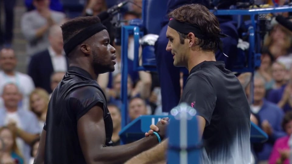 Das letzte Duell zwischen Federer und Tiafoe an den US Open