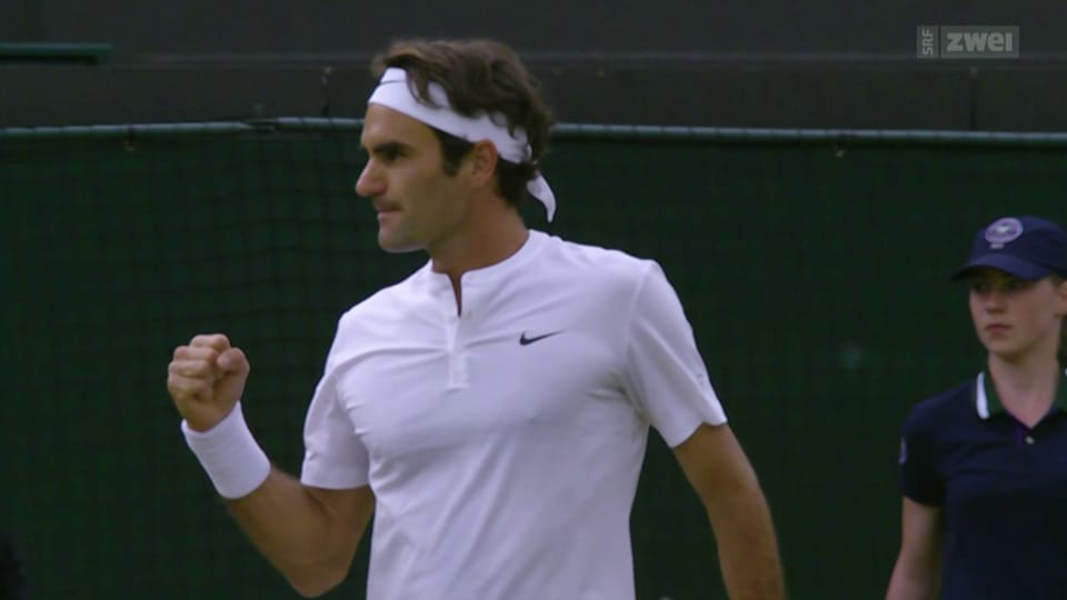 Wimbledon 2015: Das bisher letzte Duell Federer - Simon