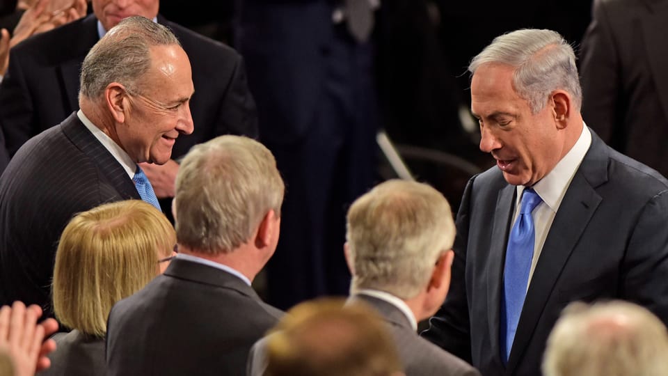 Ungewöhnlicher Schlagabtausch zwischen Schumer und Netanjahu