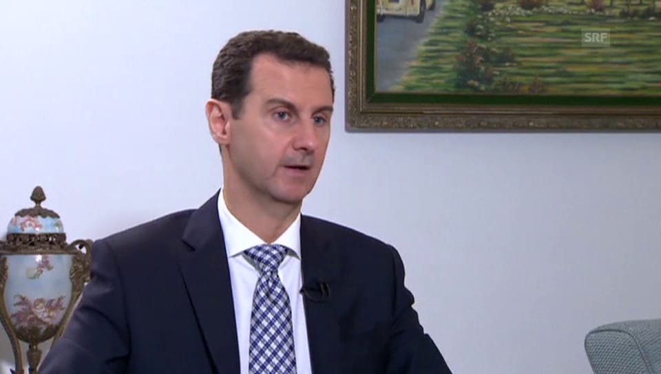 Auszug aus dem Interview mit Baschar al-Assad (engl.)
