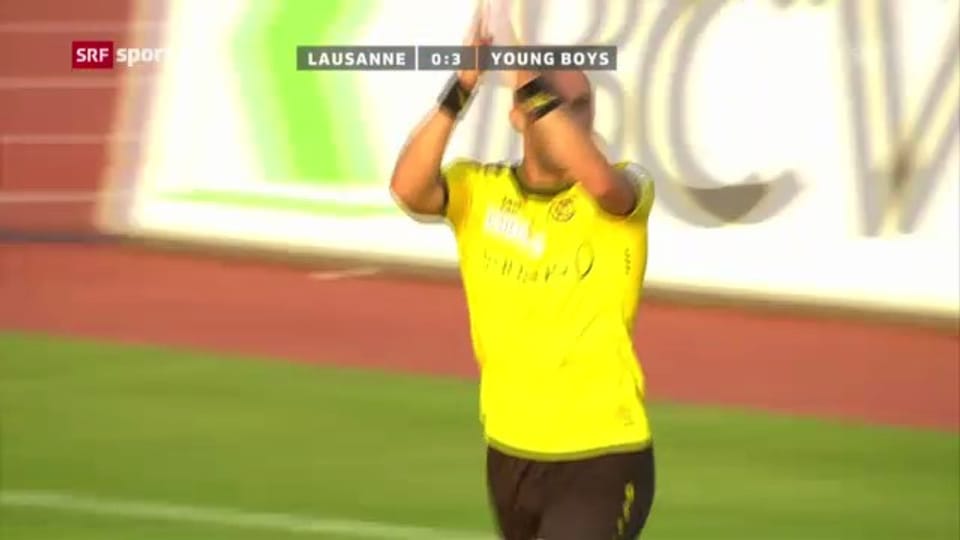 Sutters Treffer gegen Lausanne (20.07.2013)