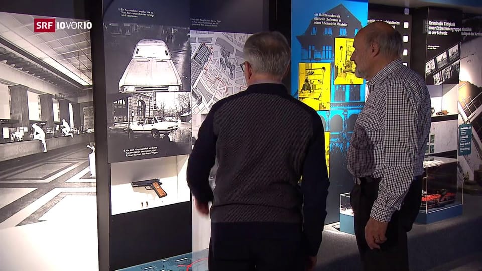 Rückblick mit zwei Polizisten auf den RAF-Anschlag von Zürich