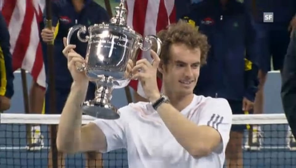 US Open: Interview und Siegrehrung mit Andy Murray