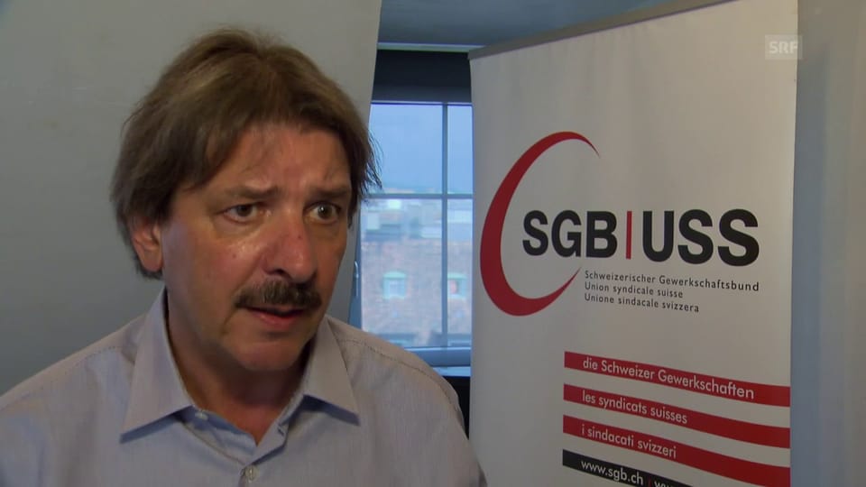 SGB-Präsident Paul Rechsteiner will den Lohnschutz nicht verhandeln