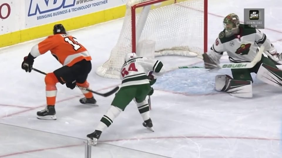 Flyers' Patrick zaubert gegen Minnesota