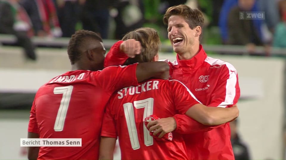 Die Schweiz besiegt in der WM-Quali Ungarn