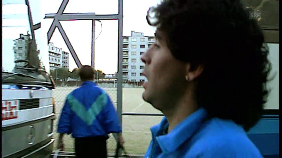 «Maradona-Mania» in Zürich