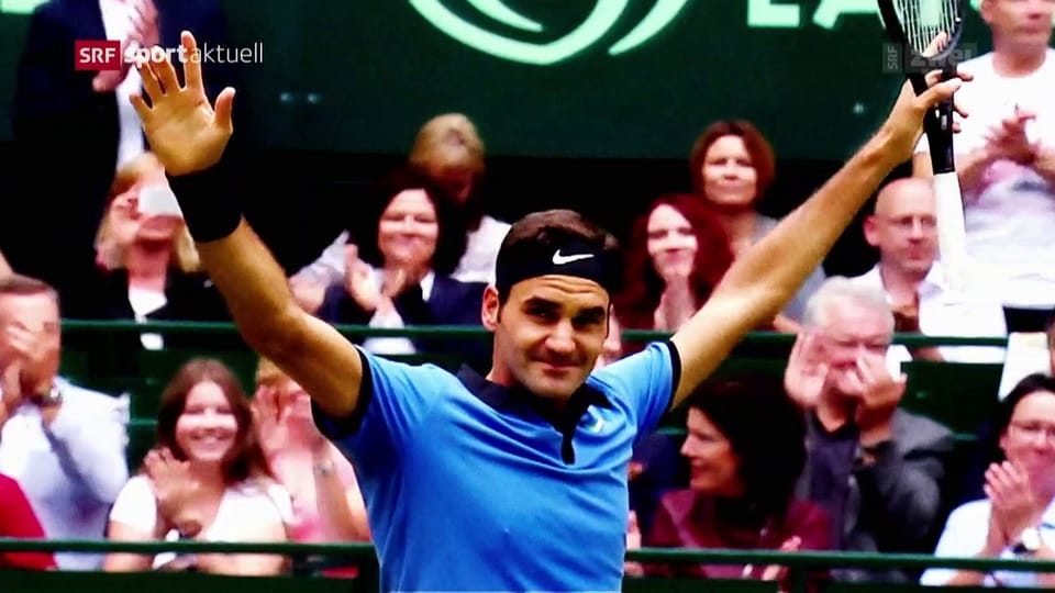 Federer stürmt in Halle zum Titel