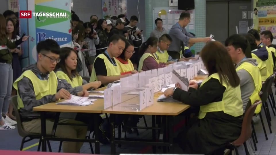 Wahl in Hongkong – Schlappe für Peking