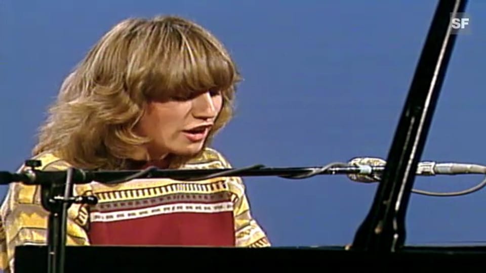 Betty Legler bei einem Auftritt Anfang der 80er Jahre