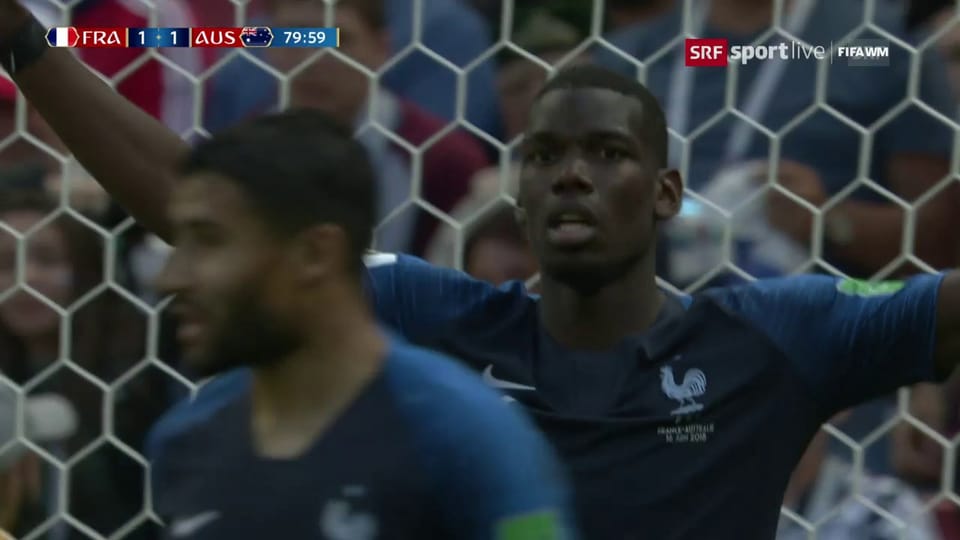 Pogba rettet Frankreich den Sieg