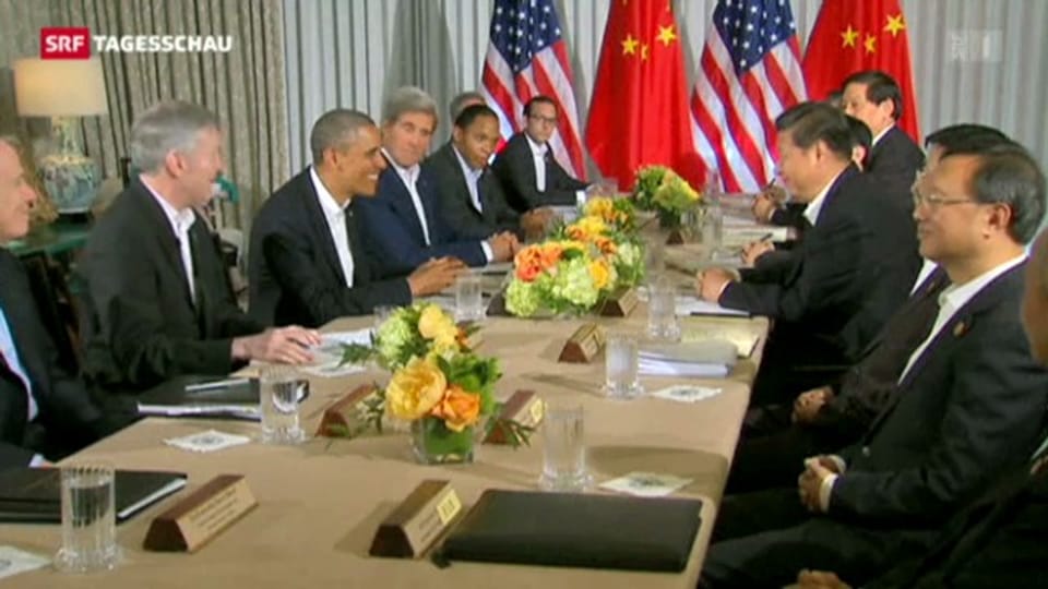 Obama trifft chinesischen Präsidenten