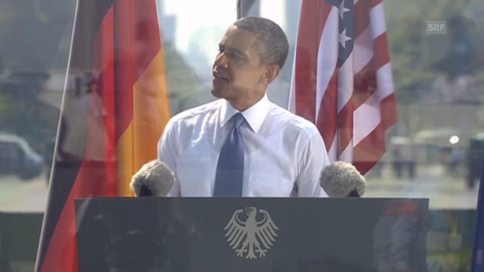 Die Highlights von Obamas Berliner Rede (Originalton)