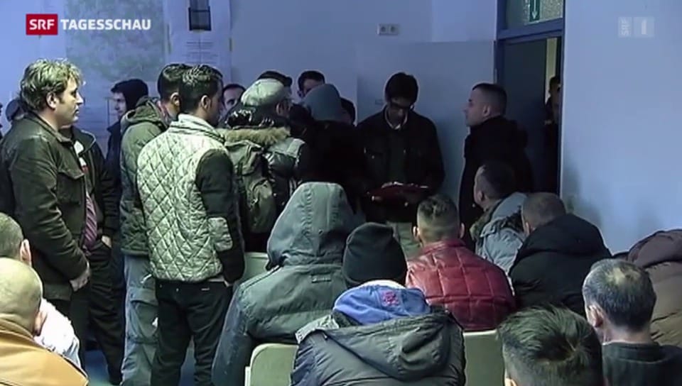 Kosovo-Flüchtlinge fordern Deutschland