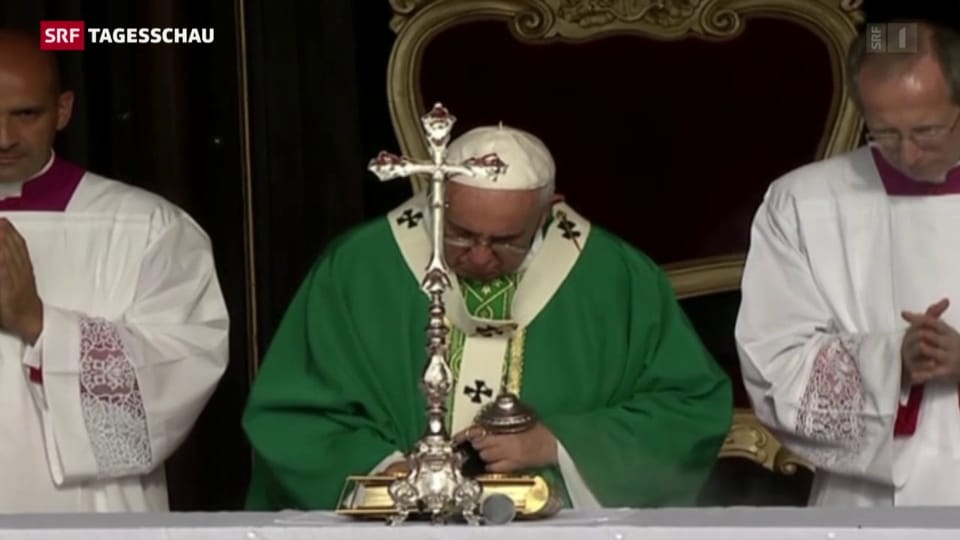 Papst Franziskus fordert religiöse Freiheiten
