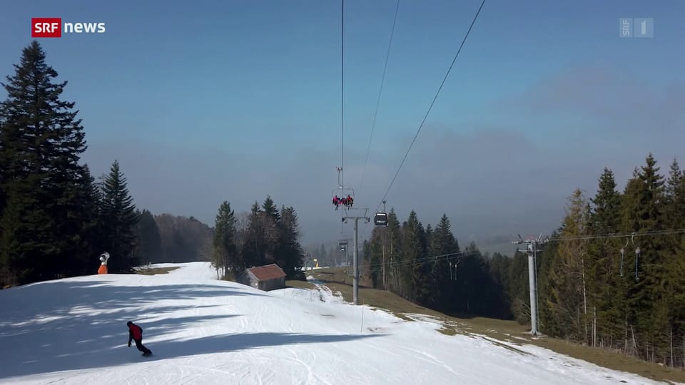 Für einige Schweizer Skigebiete ist die Saison schon vorbei 