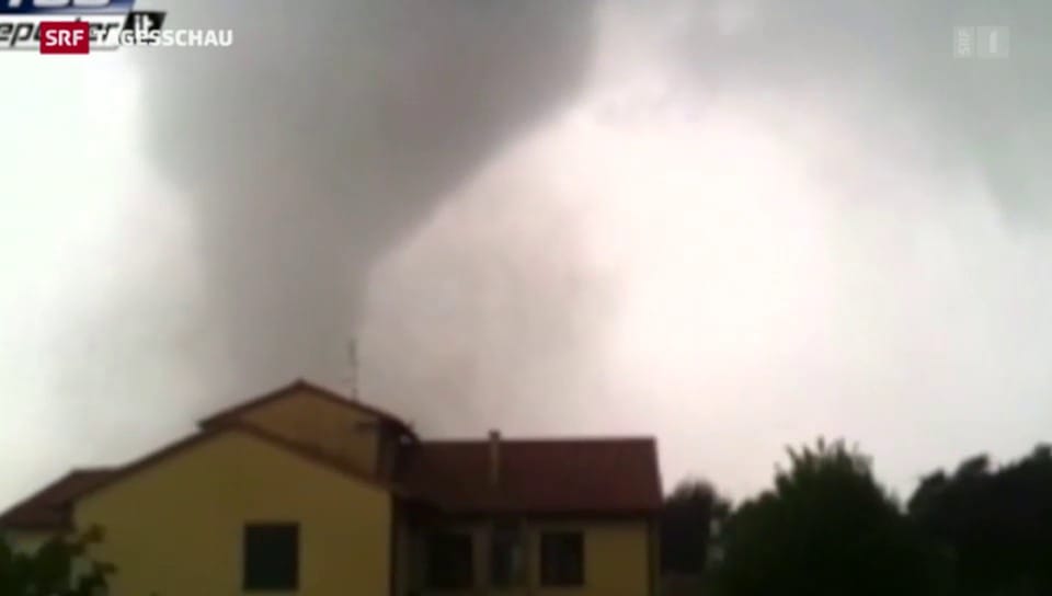 Tornado in der Region Venedig