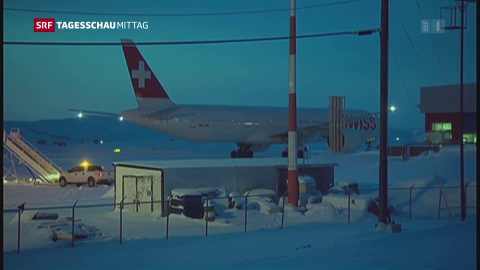 Swiss-Maschine muss in Arktis zwischenlanden