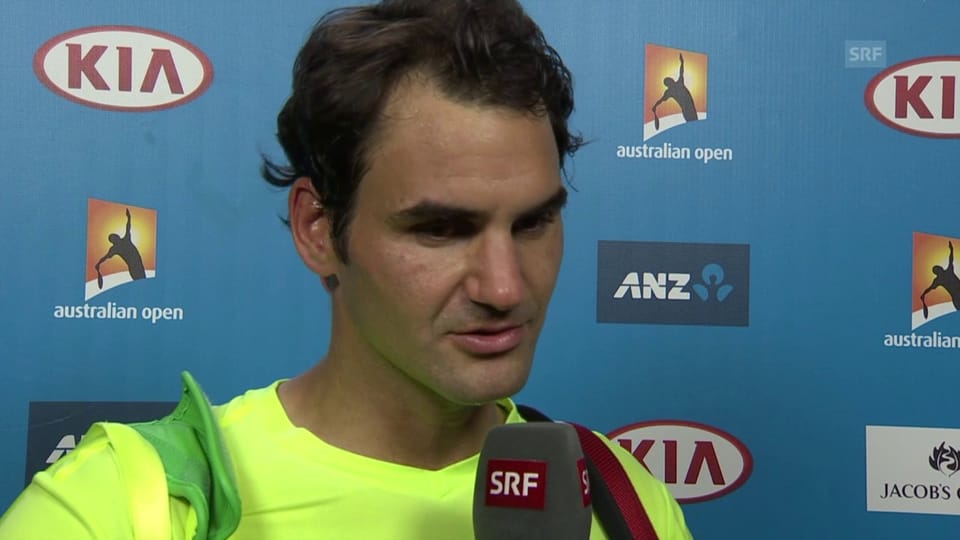 Roger Federer im Interview 