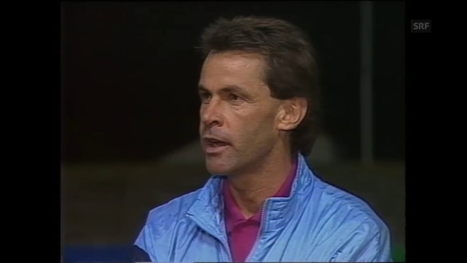 «Sport am Wochenende: Ottmar Hitzfeld beim FC Aarau», 6. September 1987