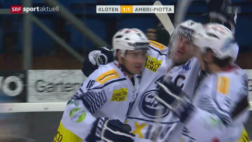 Eishockey: Kloten - Ambri