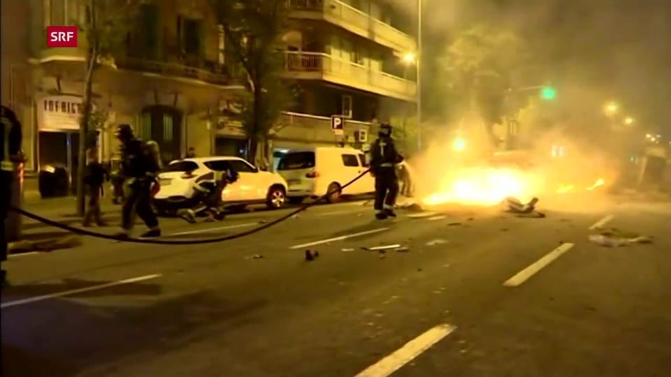 Ausufernde Gewalt in Barcelona (unkomm.)