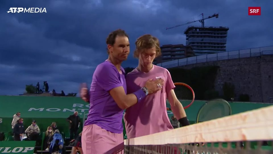 Archiv: Rublew feiert grossen Sieg gegen Sandkönig Nadal