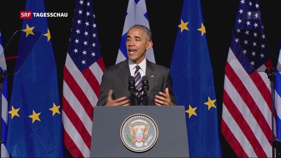 Obama auf Abschiedstour in Europa