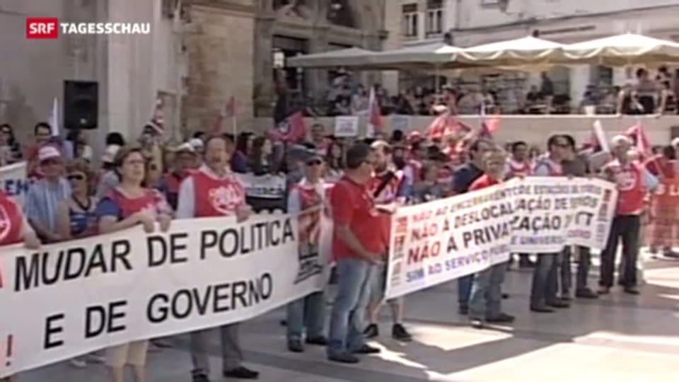 Generalstreik gegen Sparwut legt Portugal lahm