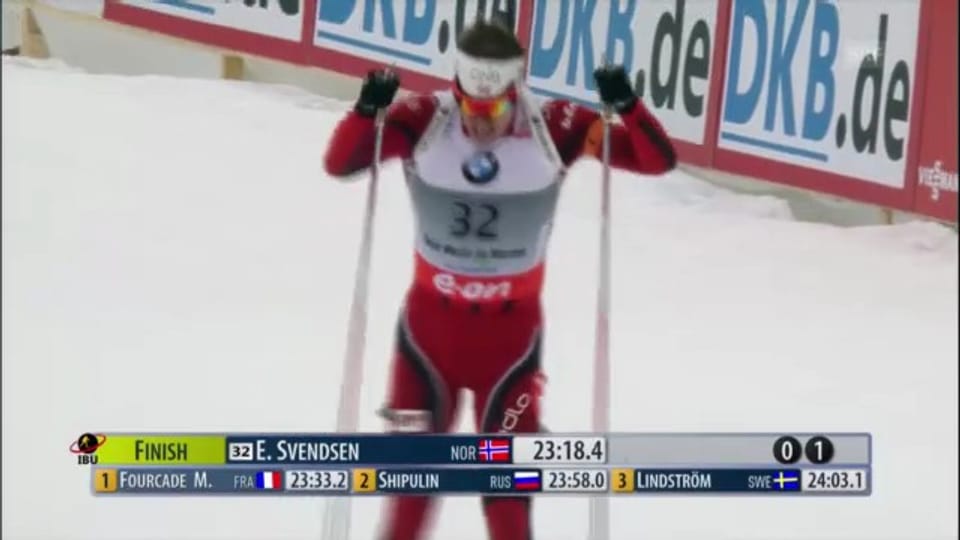 Biathlon-WM: Sprint Männer