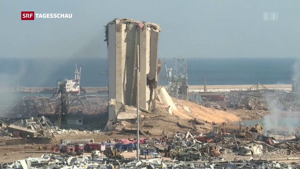 Beirut: Explosions-Ursache war Ammonium-Nitrat