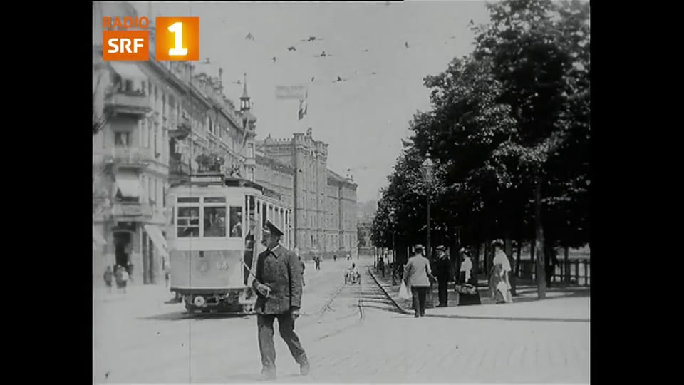 Zürich um 1900 (undatierte Aufnahme)