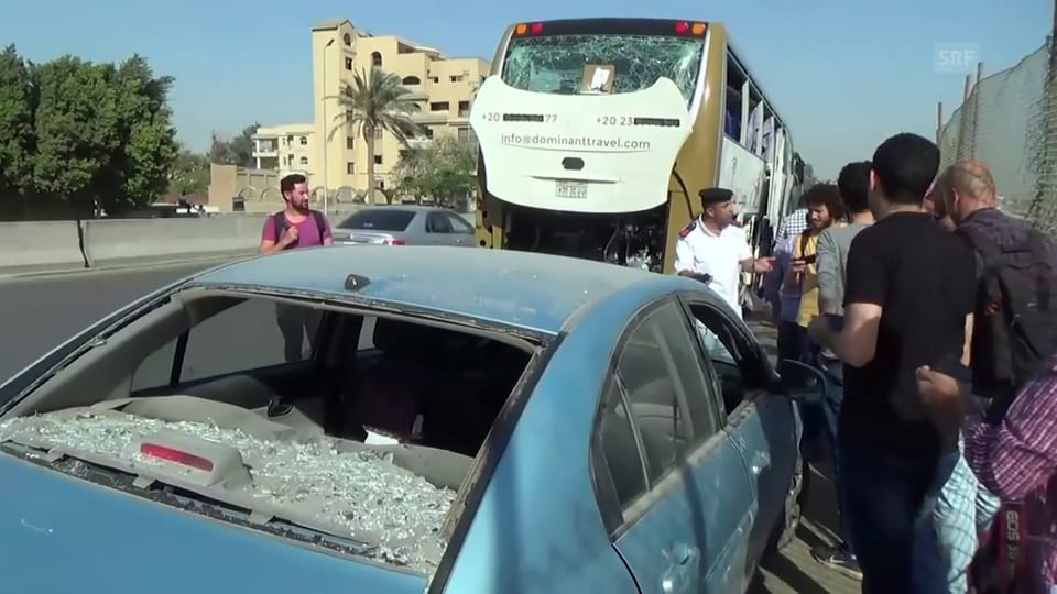 Anschlag auf Touristenbus in Ägypten