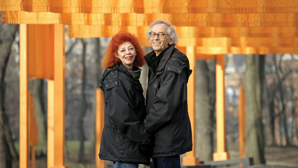Christo und seine Frau Jeanne-Claude zu ihren Lebzeiten über Kunst und Kultur
