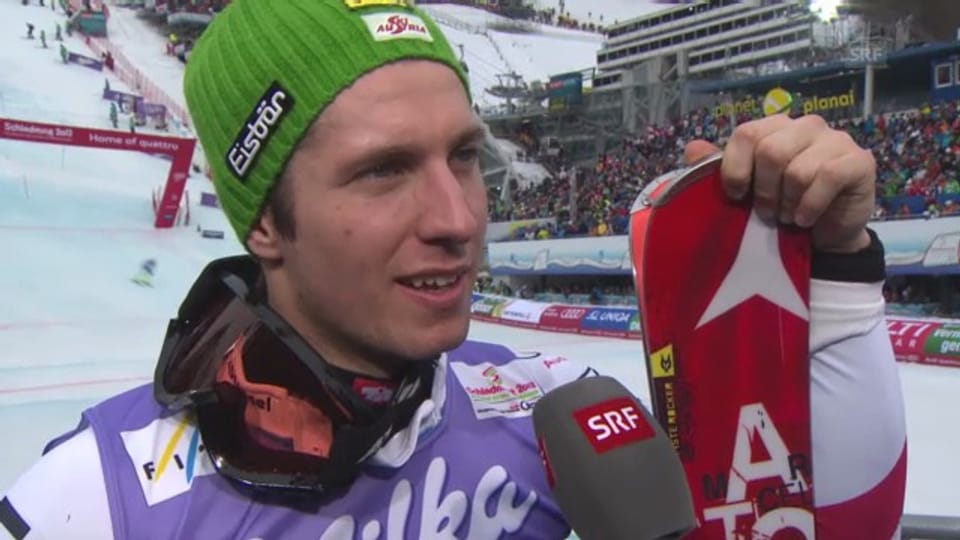 WM-Slalom: Interview Hirscher