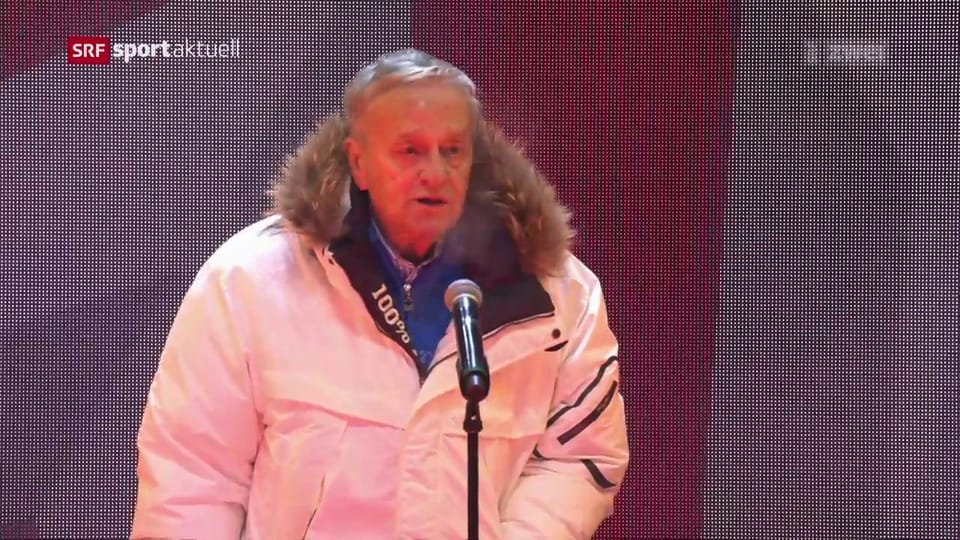 FIS-Präsident Kasper eröffnet die Ski-WM in Are