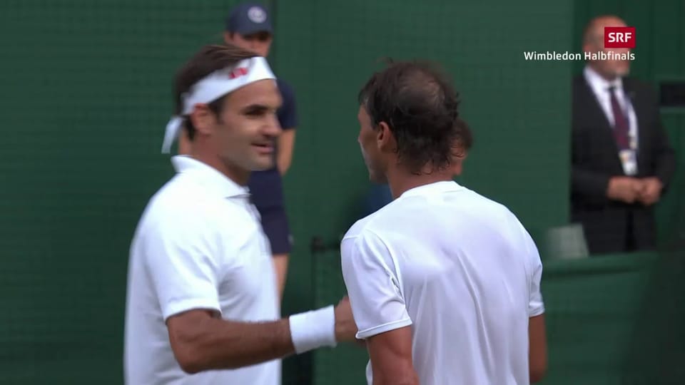 Live-Highlights bei Federer - Nadal