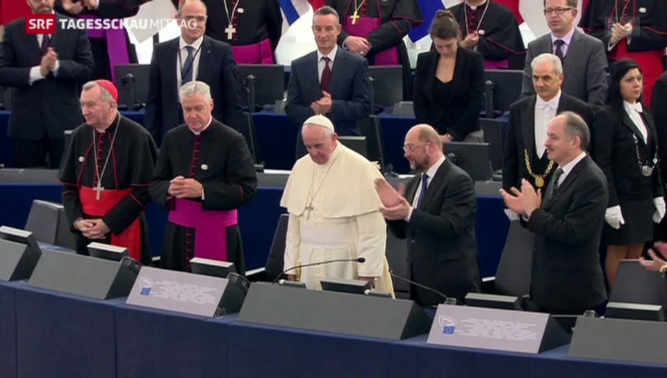 Papst appelliert an Europas Politiker
