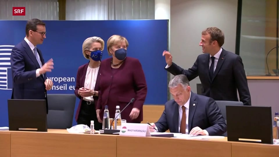EU-Gipfel verabschiedet sich von Angela Merkel