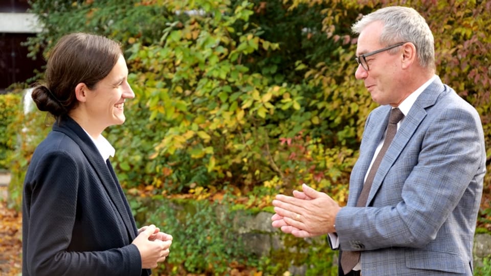 Ruedi Noser (FDP) und Marionna Schlatter (Grüne) im Fokus-Interview