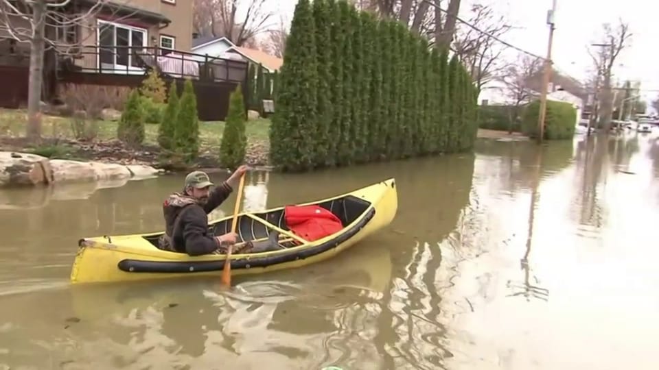 Überflutungen: Notstand in Teilen Kanadas (engl.)