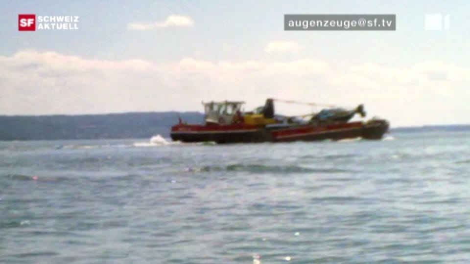 «Schweiz aktuell» 30.7.2010: Hauptverdächtiger im Bieler Bootsunfall begrüsst Untersuchung