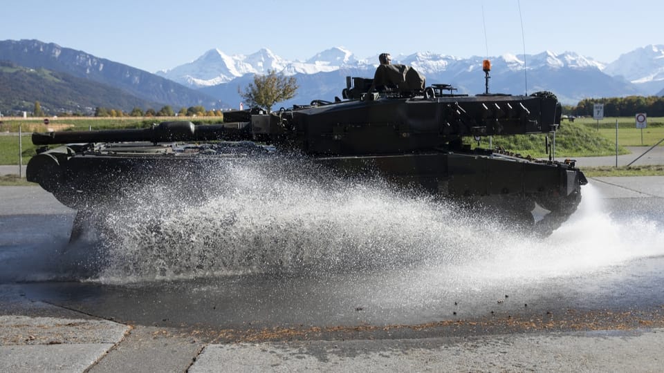 Salzmann: «Brauchen Leopard-Panzer, um Brigaden auszurüsten»